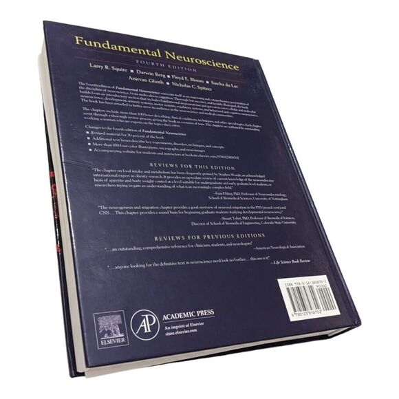 Fundamental Neuroscience by Squire, Berg, Bloom, Lac, Ghosh, Spitzer - Picture 2 of 7